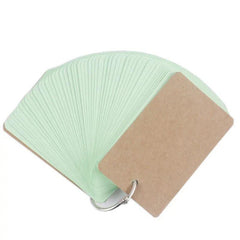 1pc Ring Buckle Memo Book Portable Notebook Tearable
