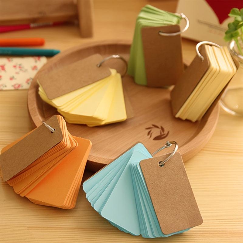 1pc Ring Buckle Memo Book Portable Notebook Tearable