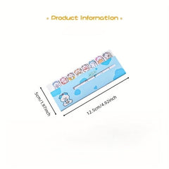 120pcs Cartoon Animal Row Station Sticky Notes Girl Heart Index Stickers
