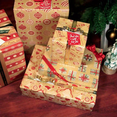 6pcs Cartoon Birthday Gift Wrapping Paper Roll