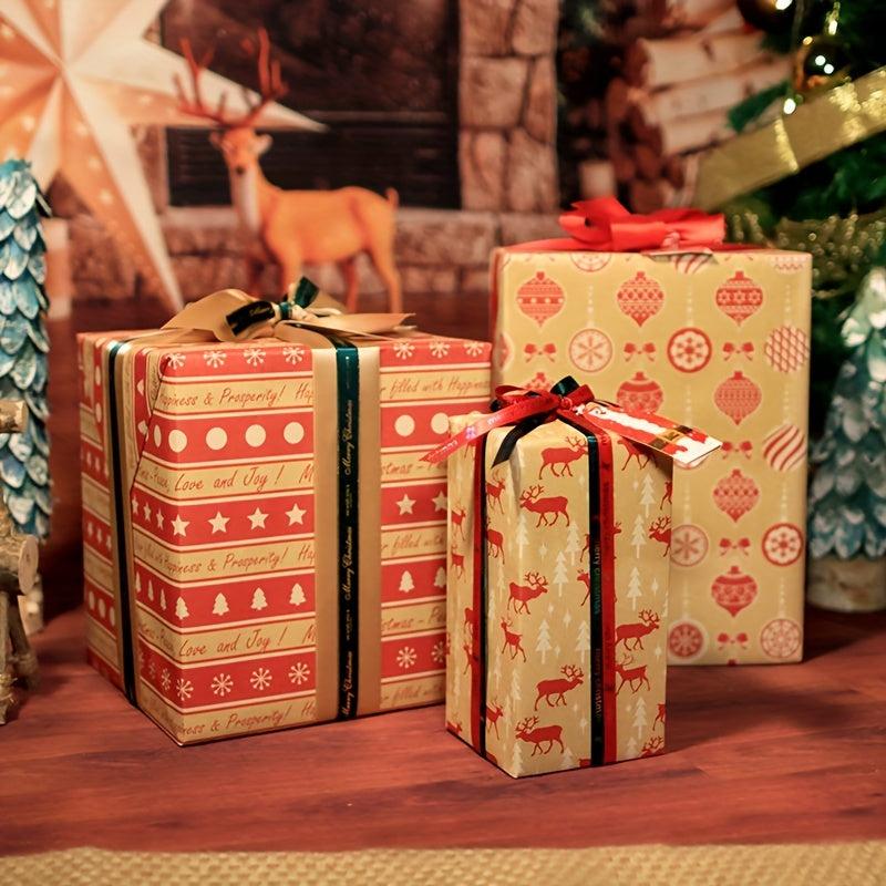 6pcs Cartoon Birthday Gift Wrapping Paper Roll