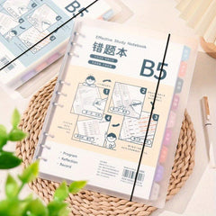ZiYi Wrong Book Junior High School High School Students Loose-leaf Notebook Corr
