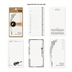 25pcs Evening Wind Romance Memo Pad Retro Scrapbooking Diary Planner