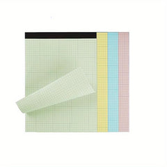 Graph Paper Pad 28 X 20 4 Pastel Colors 50 Sheets Grid Paper