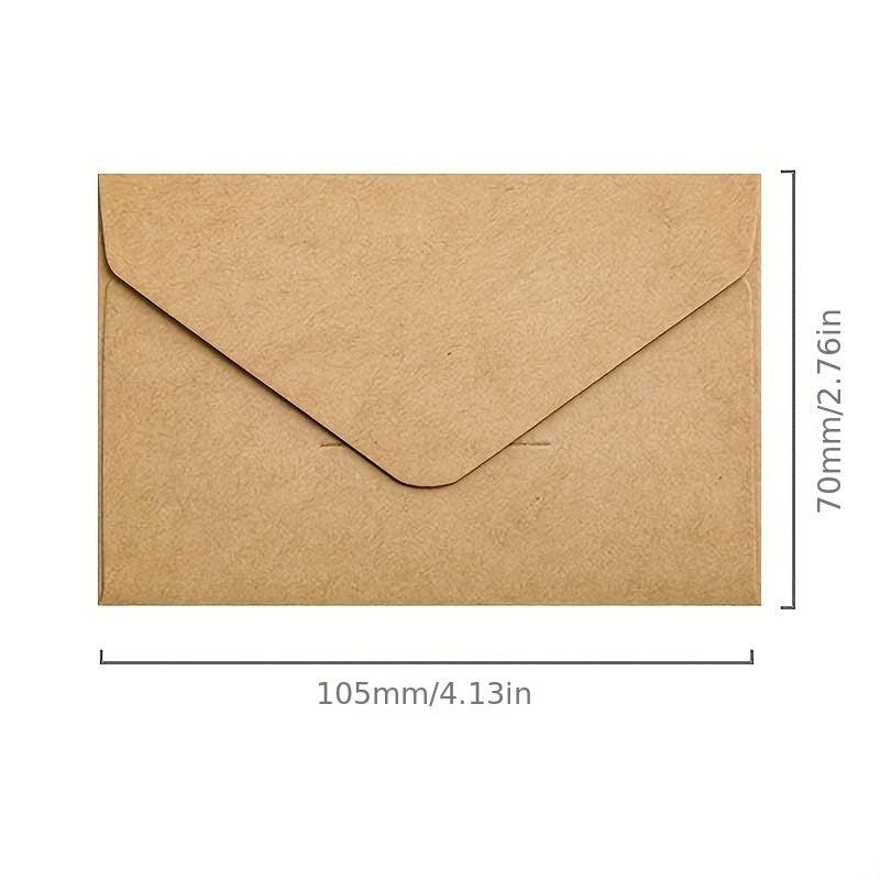 Pack of 12 Mini Envelopes with Small Cards for Love Notes