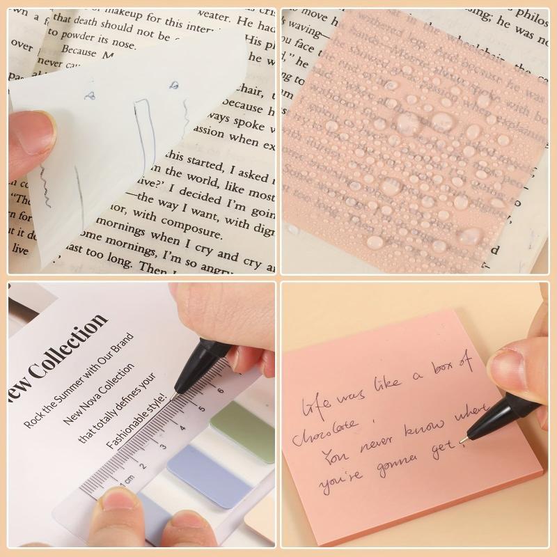 560pcs Sticky Notes & Tabs with Highlighter Tapes & Book Tabs