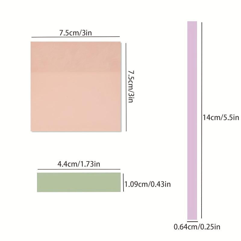560pcs Sticky Notes & Tabs with Highlighter Tapes & Book Tabs