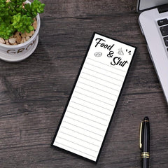 2pcs Magnetic List Notepad Funny Grocery List 50 Sheets