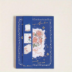 60 Sheets Rose Romantic Series Memo Pad - Student & Office Use