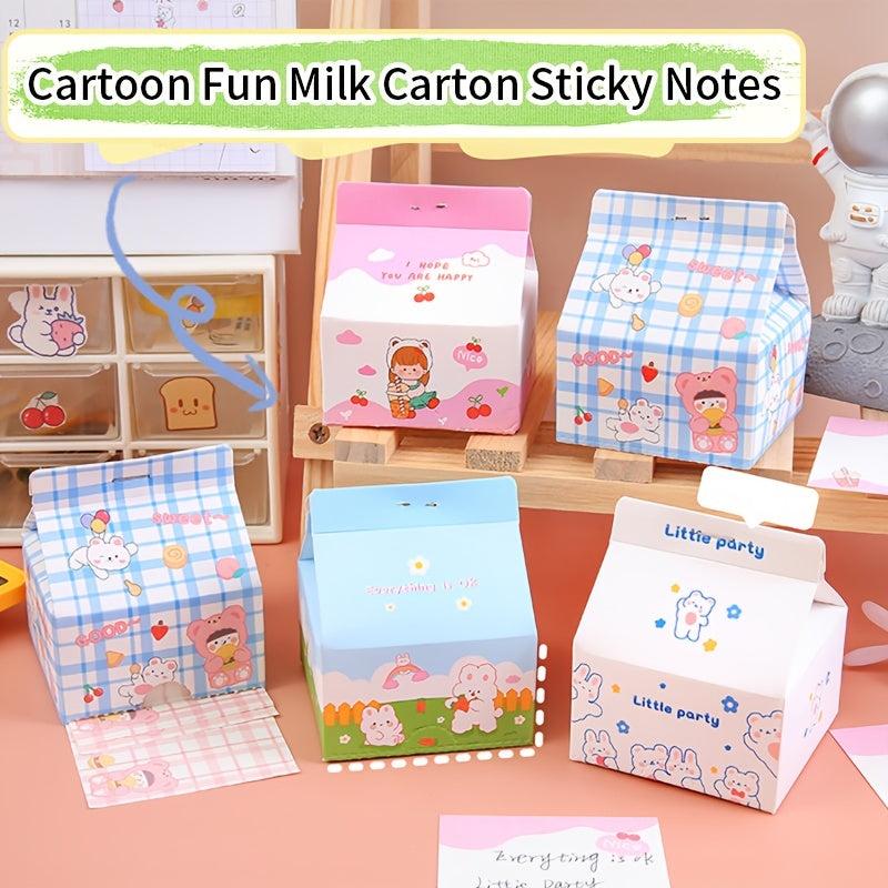 200 Sheets Milk Box Note Paper Stationery Supplies