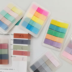 Pastel File Tabs Sticky Notes Flags Index Tabs for Annotating Books