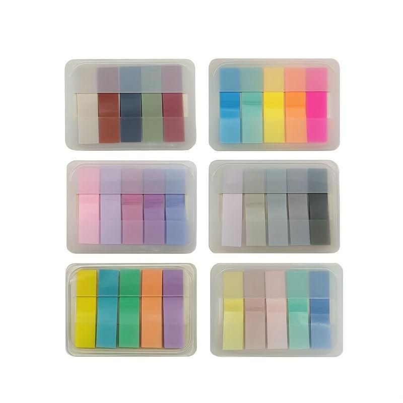Pastel File Tabs Sticky Notes Flags Index Tabs for Annotating Books