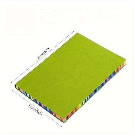 B5 Edge Soft Leather Notebook Doolin Paper 200 Pages