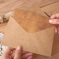 12pcs Vintage Stationary Paper And Envelopes Set