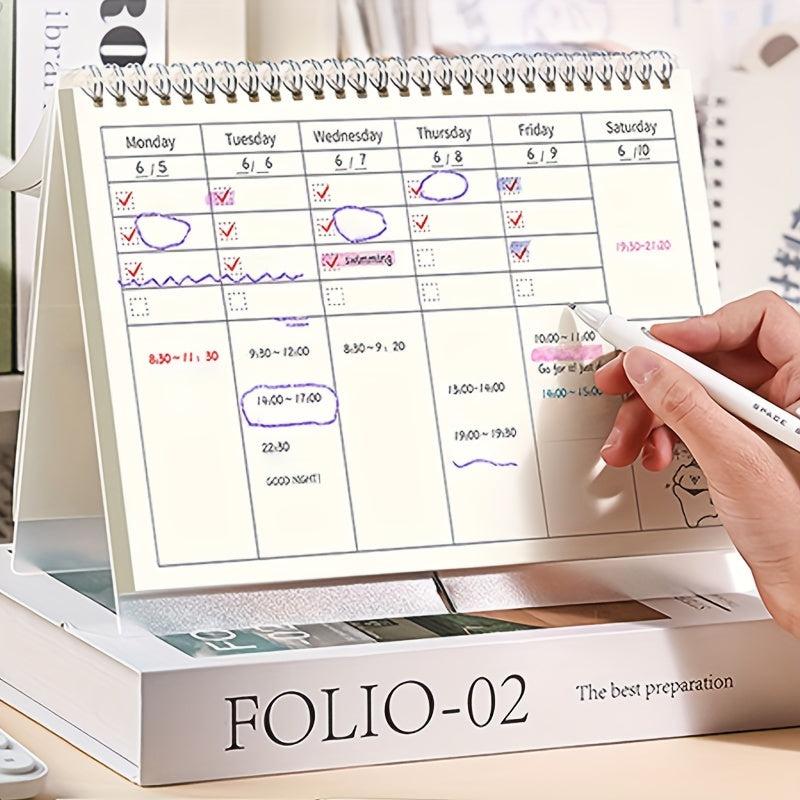 Cute Puppy Weekly Planner - A5 Vertical Layout