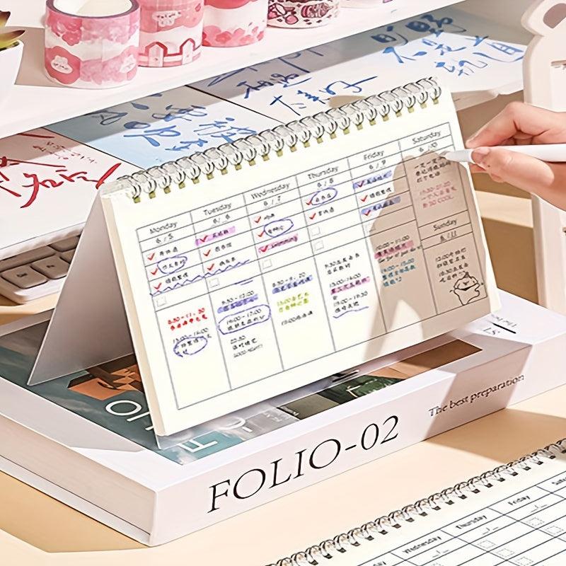 Cute Puppy Weekly Planner - A5 Vertical Layout