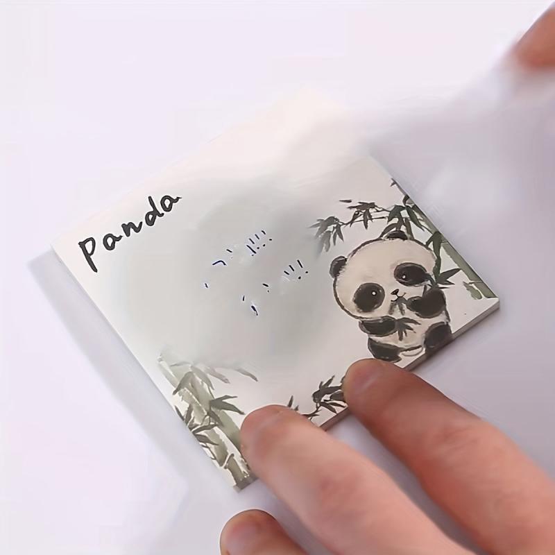 Cute Panda Memo Pads - 50 Sheets Student Message Book