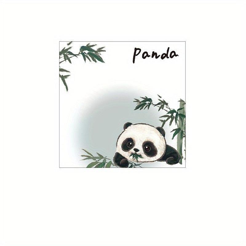 Cute Panda Memo Pads - 50 Sheets Student Message Book