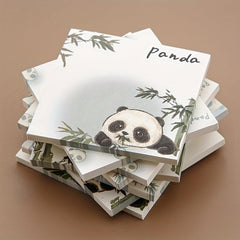 Cute Panda Memo Pads - 50 Sheets Student Message Book