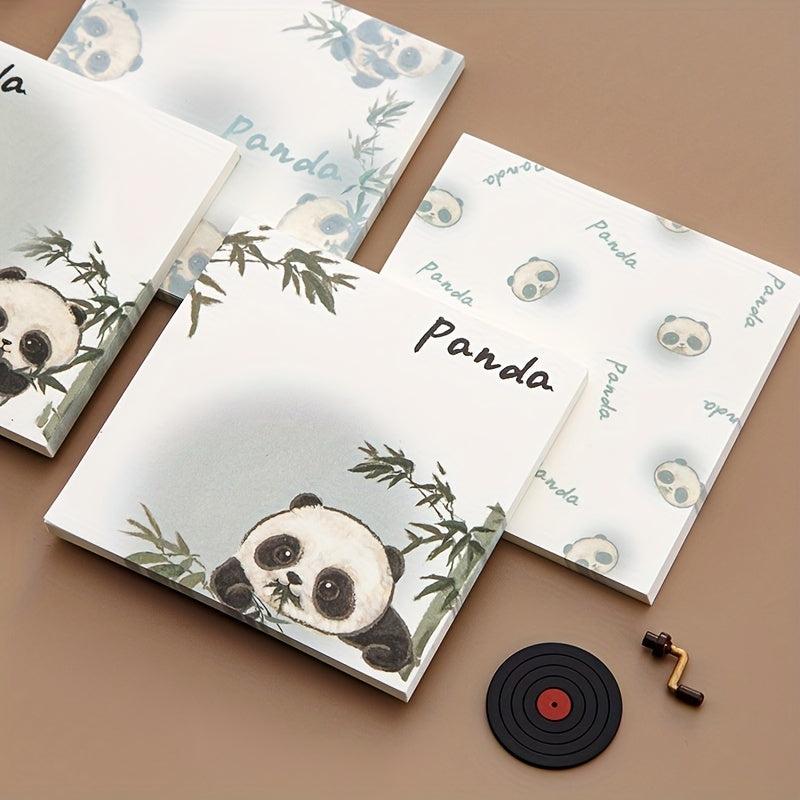 Cute Panda Memo Pads - 50 Sheets Student Message Book