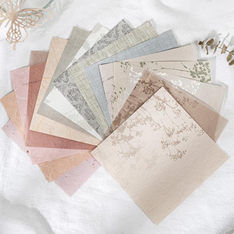 30 Pieces Specialty Paper 11.5x13.7cm for Journal DIY