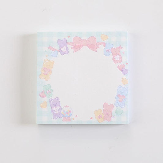 Sweetheart Candy Sticky Notes & Colorful Memo Pads 80 Sheets