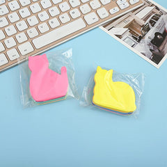 Cat Sticky Note Set - 6 Cartoon Cat Shape Sticky Note Paper