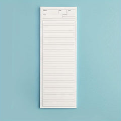 50sheets Long Notebook Planner Notepad Student Portable Pocket Memo Pad