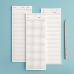 50sheets Long Notebook Planner Notepad Student Portable Pocket Memo Pad