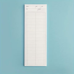 50sheets Long Notebook Planner Notepad Student Portable Pocket Memo Pad
