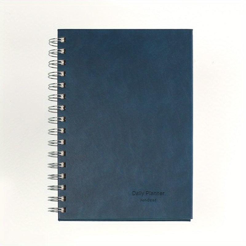 Retro Coil Notebook Thickened Classroom, Office Conference Notebook