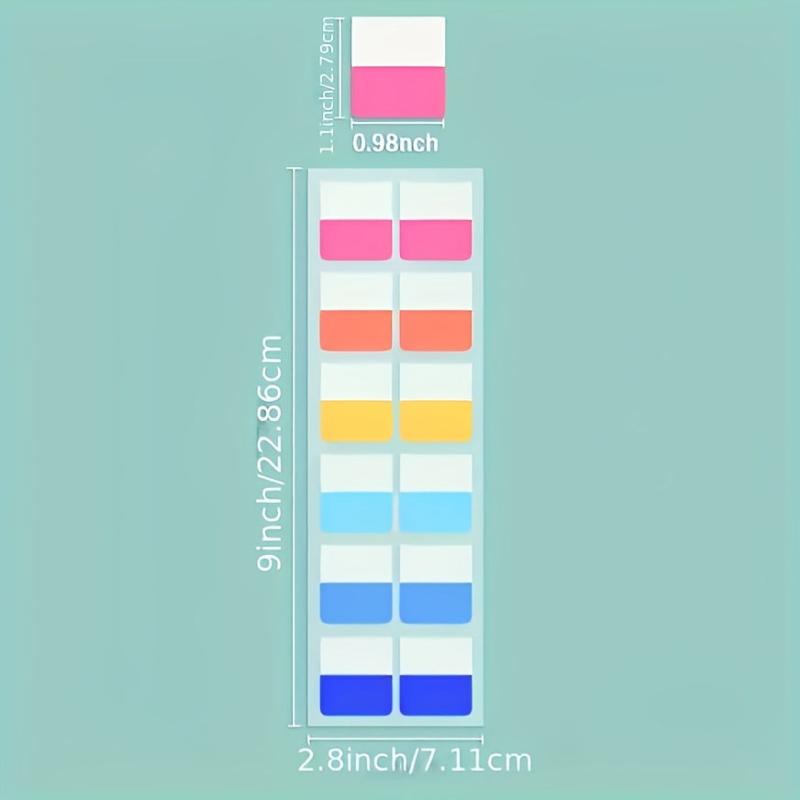 Practical Label Stickers Sticky Notes - Office & Home Classification Marker Stic
