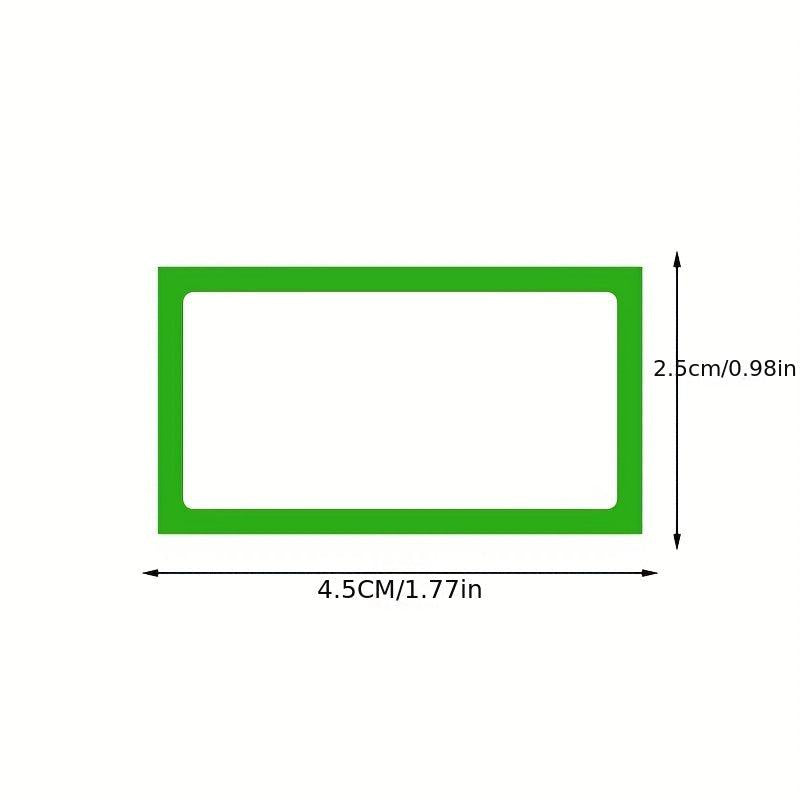 300 PCS Flat Border Labels Self-Adhesive Name Labels