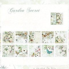 50 Sheets Romantic Flowers Sunshine Flower Theme DIY Stickers