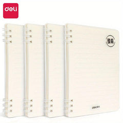 4 Packs LPA660 Zhenjian A6 Blank Paper Notebook - 60 Sheets