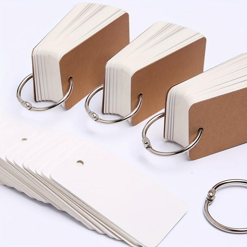 Portable Carry On Memory Ring Buckle Punch Memo Book