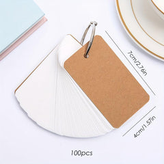 Portable Carry On Memory Ring Buckle Punch Memo Book