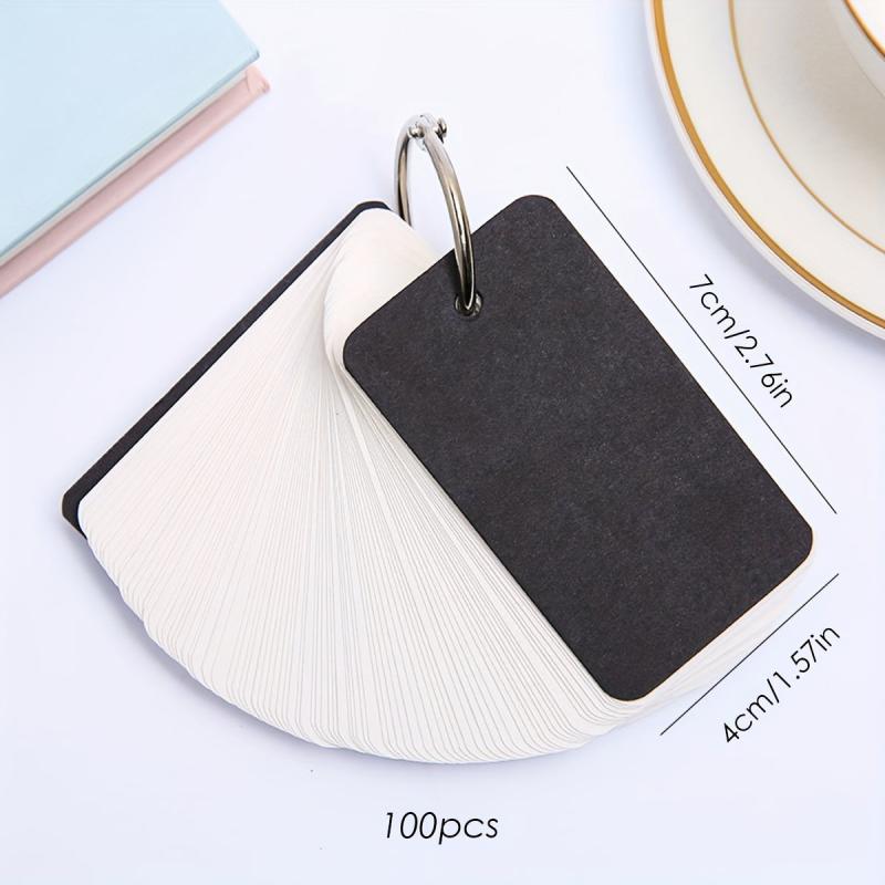 Portable Carry On Memory Ring Buckle Punch Memo Book