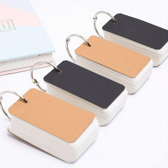 Portable Carry On Memory Ring Buckle Punch Memo Book