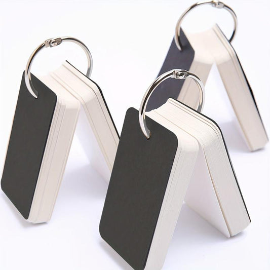 Portable Carry On Memory Ring Buckle Punch Memo Book