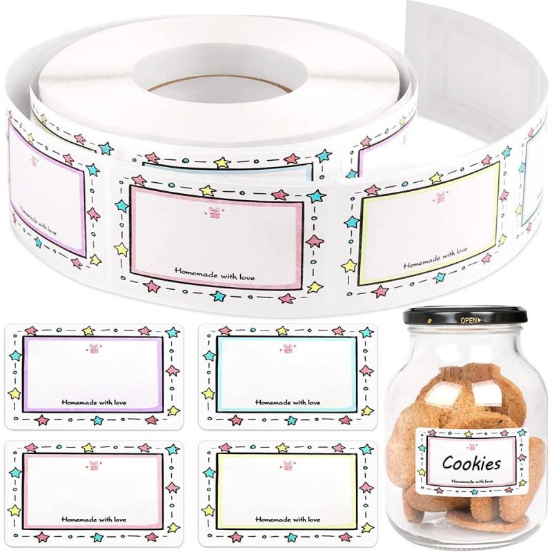 Set of 7 Border Name Stickers Roll - Marking Labels
