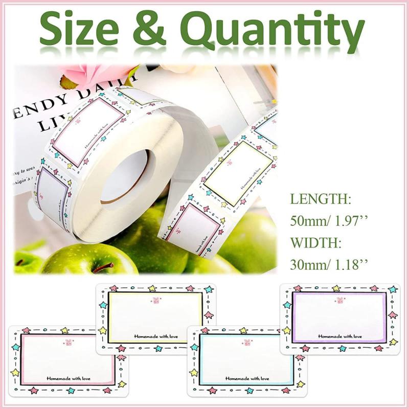 Set of 7 Border Name Stickers Roll - Marking Labels