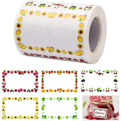 Set of 7 Border Name Stickers Roll - Marking Labels