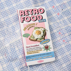 80 Sheets Retro Animal Diary Book Student Carry on Notepad