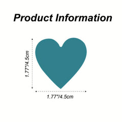 Love Transparent Sticky Notes 4 5x4 5 Cm 8 Colors 20 Sheets Pad