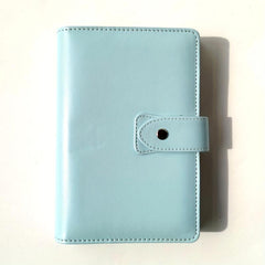 1pc A5 A6 PU Ring Binders Notebook with Paper Leather Binder