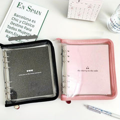 Flash Zipper Journal Diary Notebook - Blank Square Diary