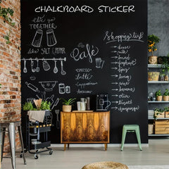 DIY Chalkboard Stickers Removable and Reusable