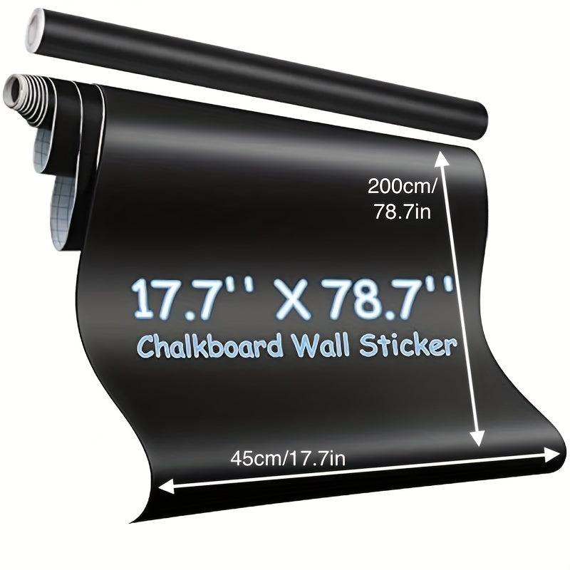 DIY Chalkboard Stickers Removable and Reusable