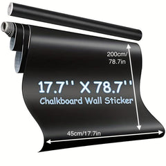 DIY Chalkboard Stickers Removable and Reusable